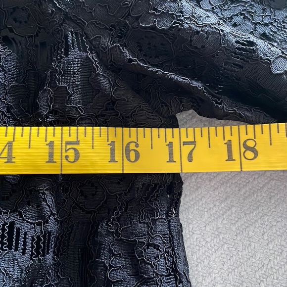 NWOT Love Fire Black Lace Off the Shoulder Dress - Picture 13 of 15